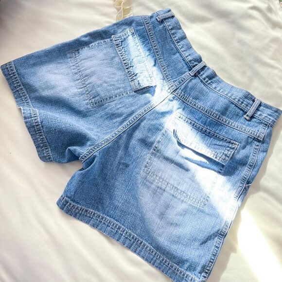 gloria vanderbilt y2k vintage mom‎ jean shorts womens 29" - Picture 4 of 4